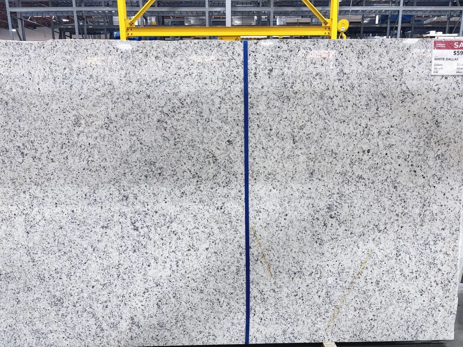 White Dallas Granite Slab in Sylmar, Los Angeles