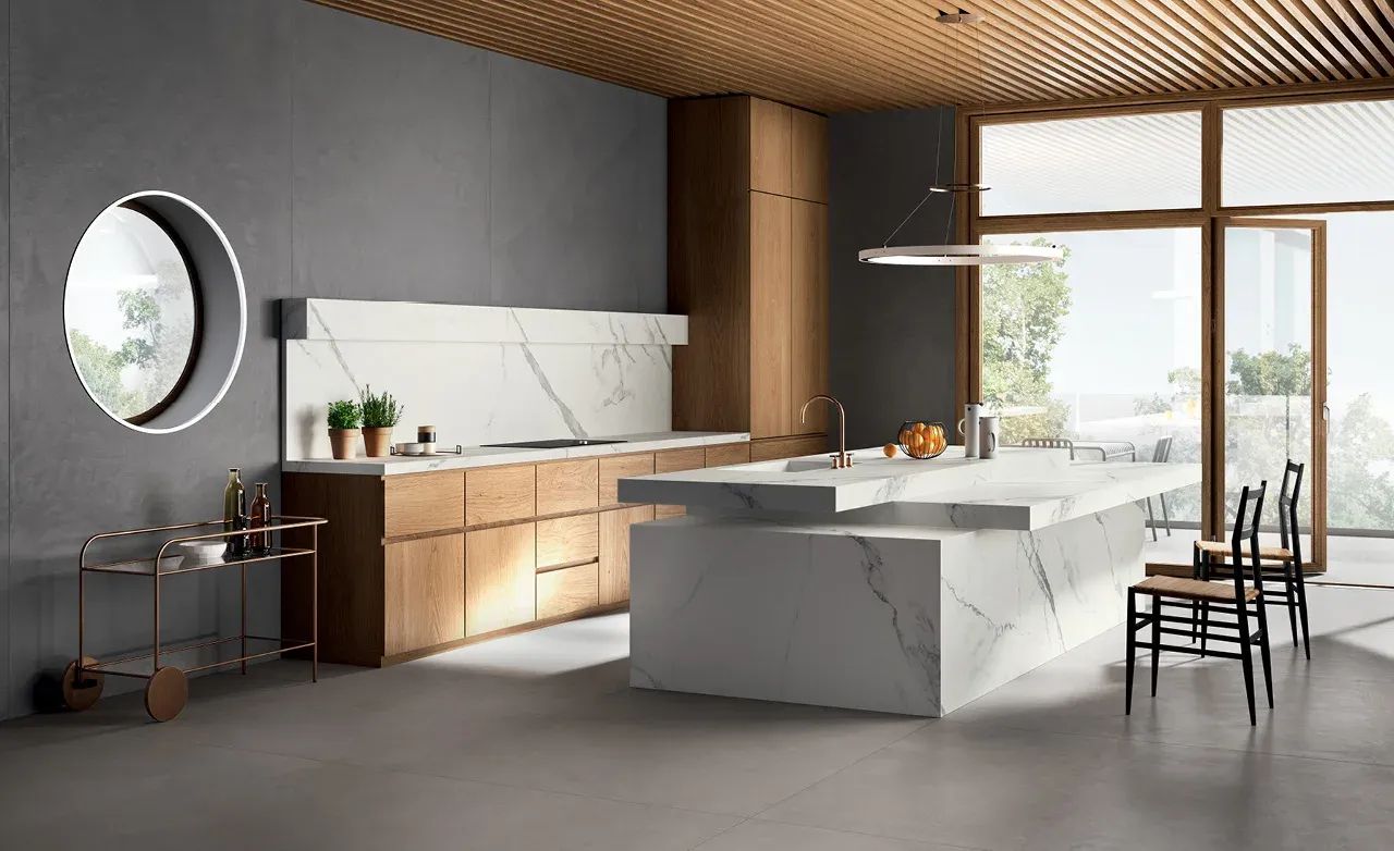 Calacatta Venato Porcelain Slab Photo 2