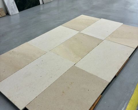 Combe Roche Limestone Tile in Van Nuys, Los Angeles