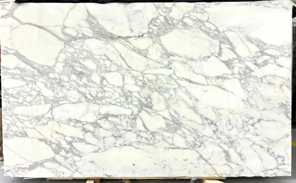 Calacatta Borghini Marble slab from current Los Angeles inventory