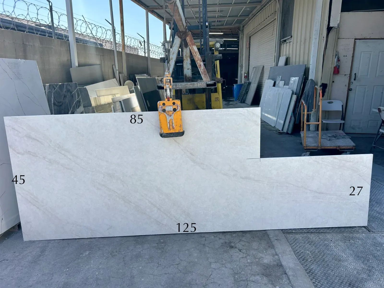 Taj Mahal Quartz Remnant in Sun Valley, Los Angeles