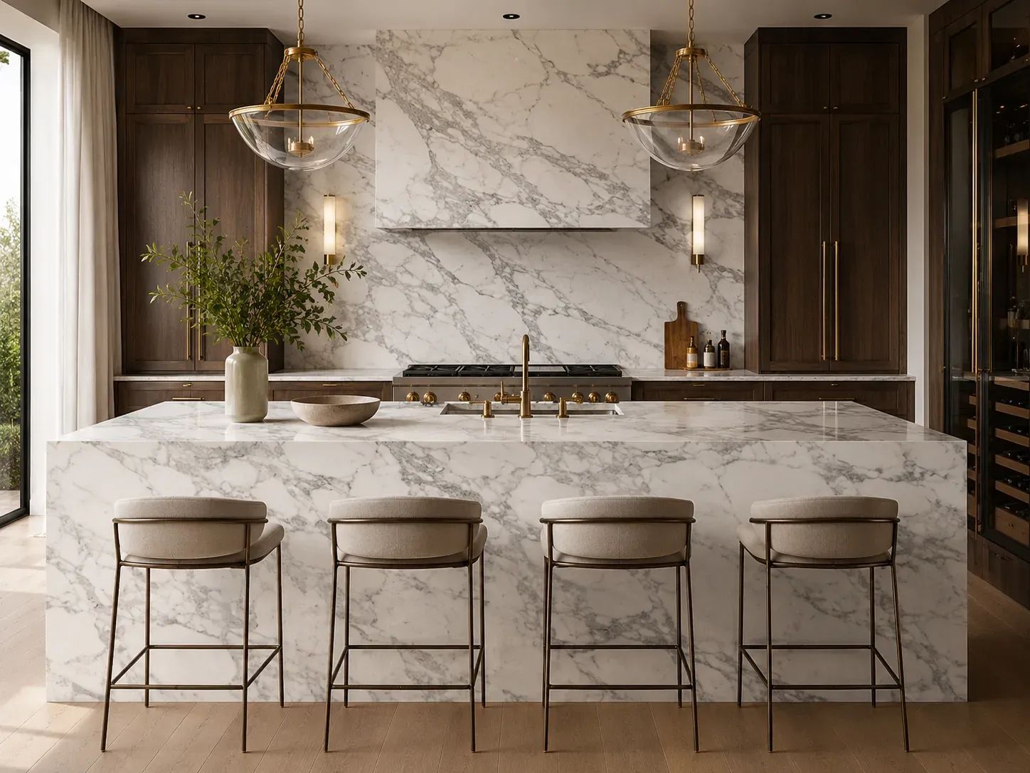 Calacatta Borghini Extra Marble — Kitchen Inspiration