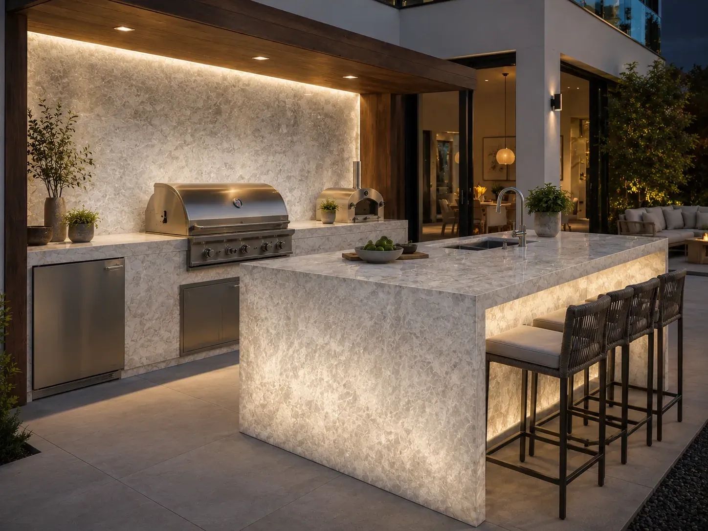 Cristallo 1st Choice Quartzite — Outdoor Inspiration