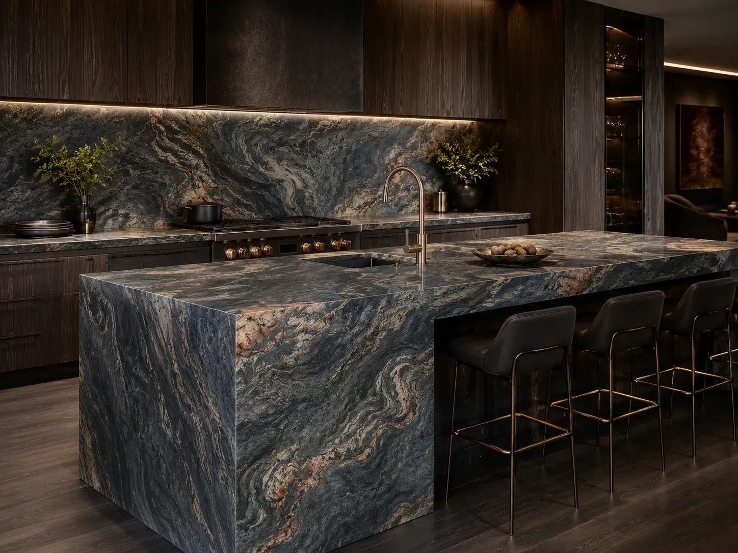 Fusion Quartzite — Kitchen Inspiration