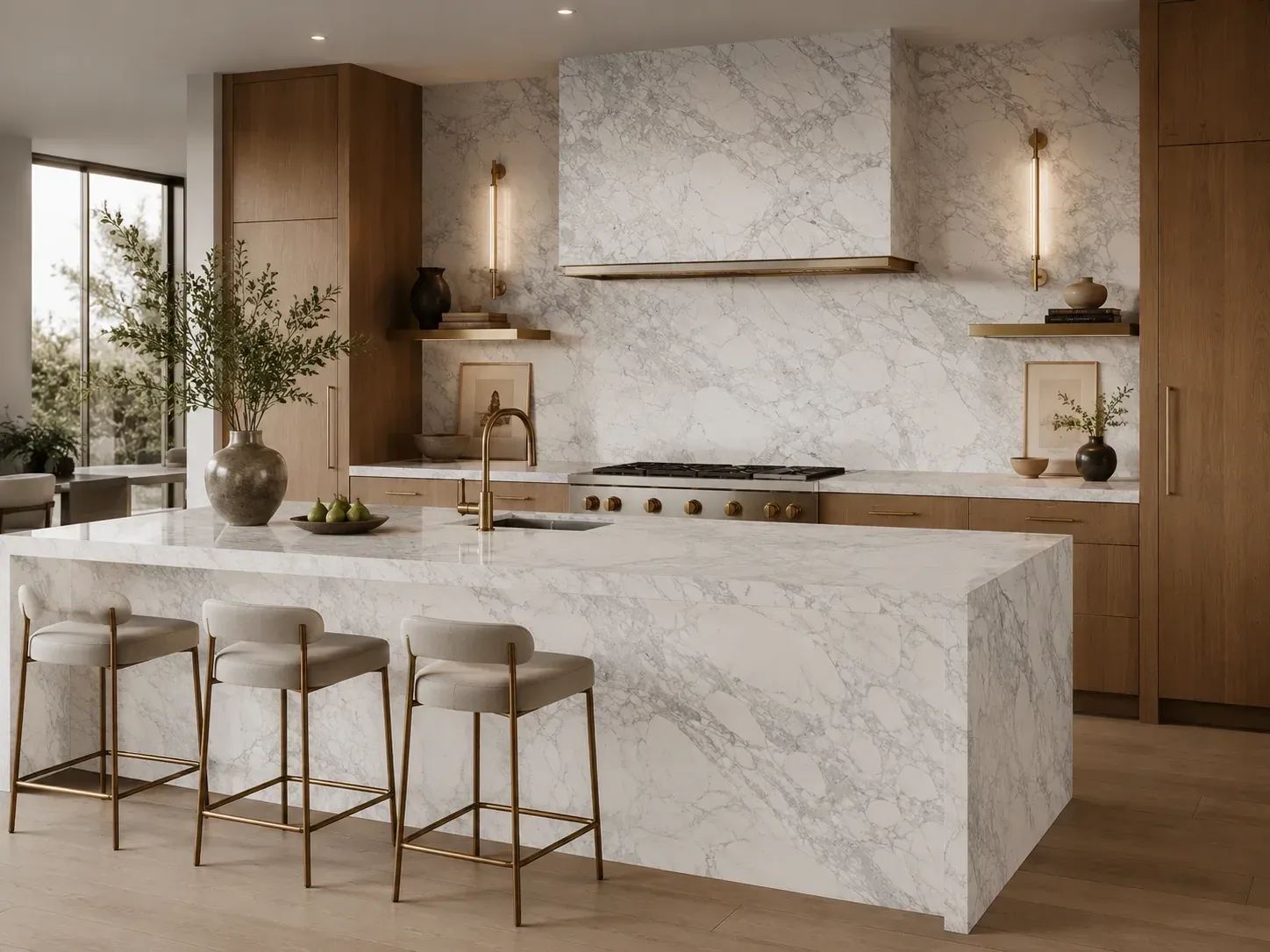 Calacatta Chiara Marble — Kitchen Inspiration