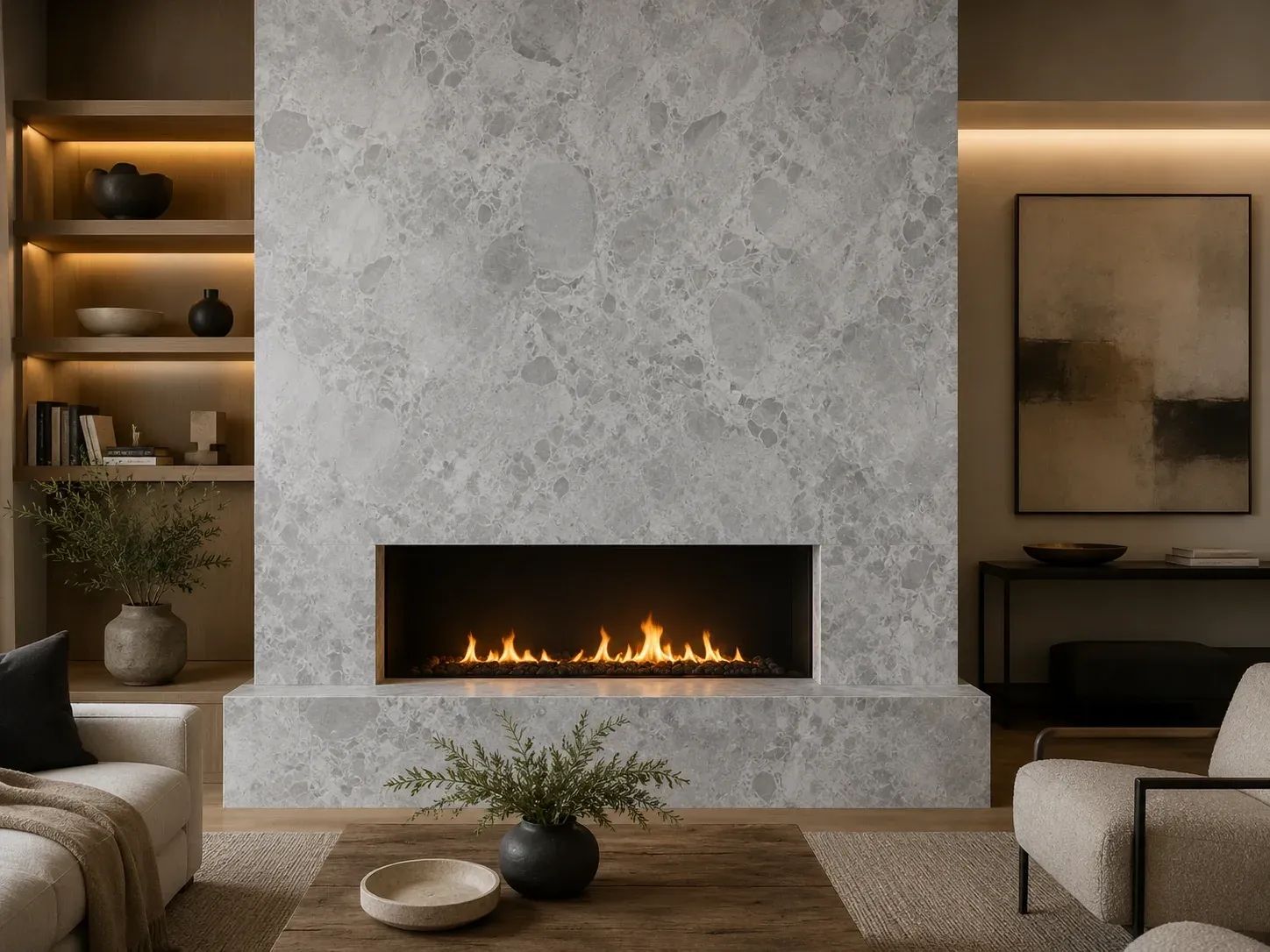 Bianco Serena Other — Fireplace Inspiration