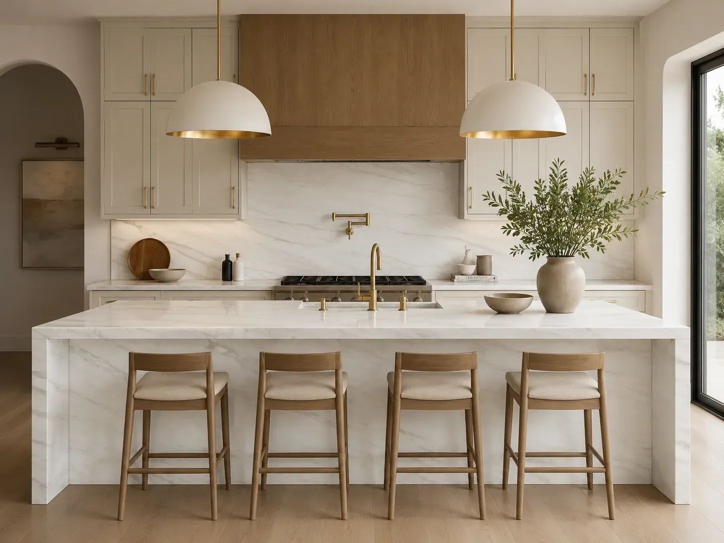 Mont Blanc Quartzite — Kitchen Inspiration