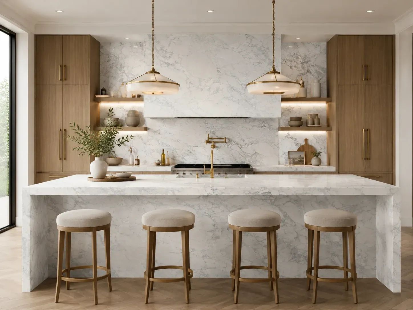 Calacatta Viola Marble — Kitchen Inspiration