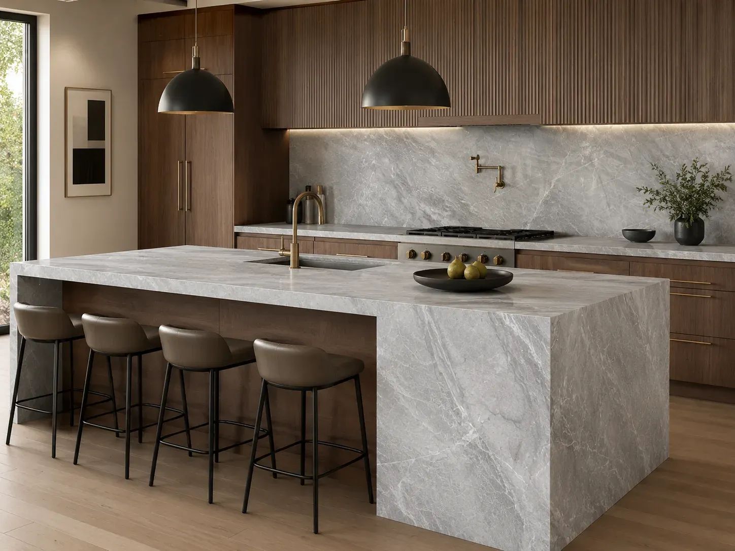 Blue De Savoie Marble — Kitchen Inspiration