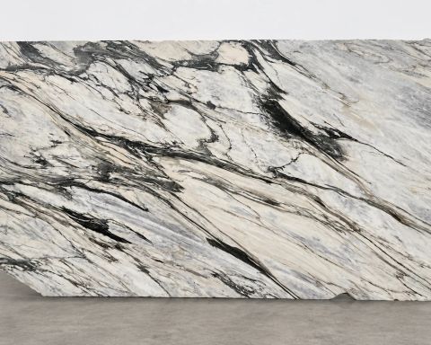Calacatta Black Marble Slab in Santa Clarita
