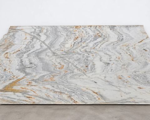 Calacatta Ice Gold Marble Slab in Santa Clarita