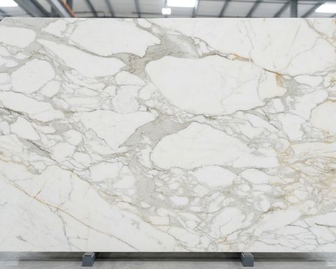 Calacatta Gold Borghini Marble Slab in Sun Valley, Los Angeles