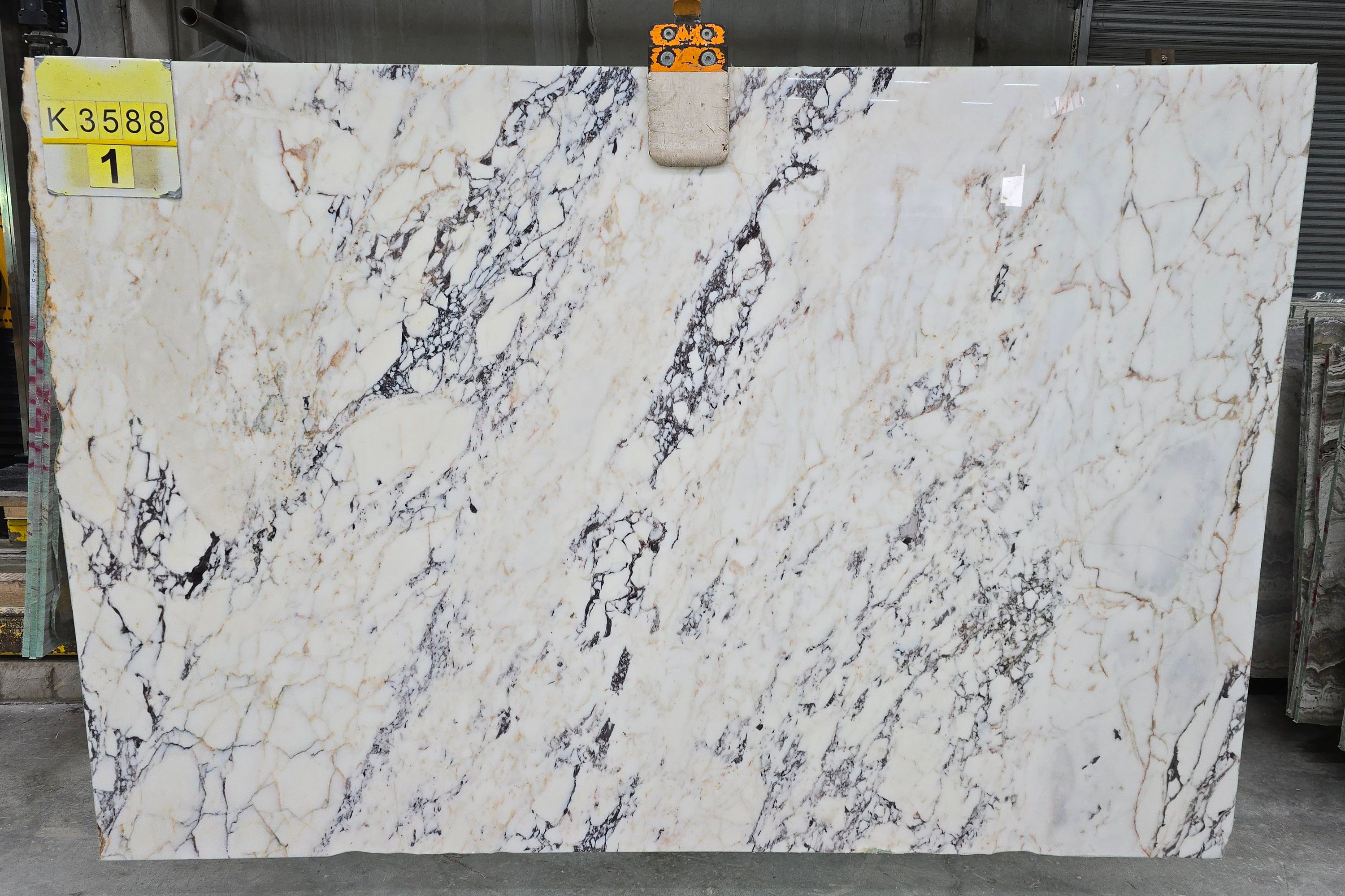 Calacatta Viola Marble Slab in Sun Valley, Los Angeles