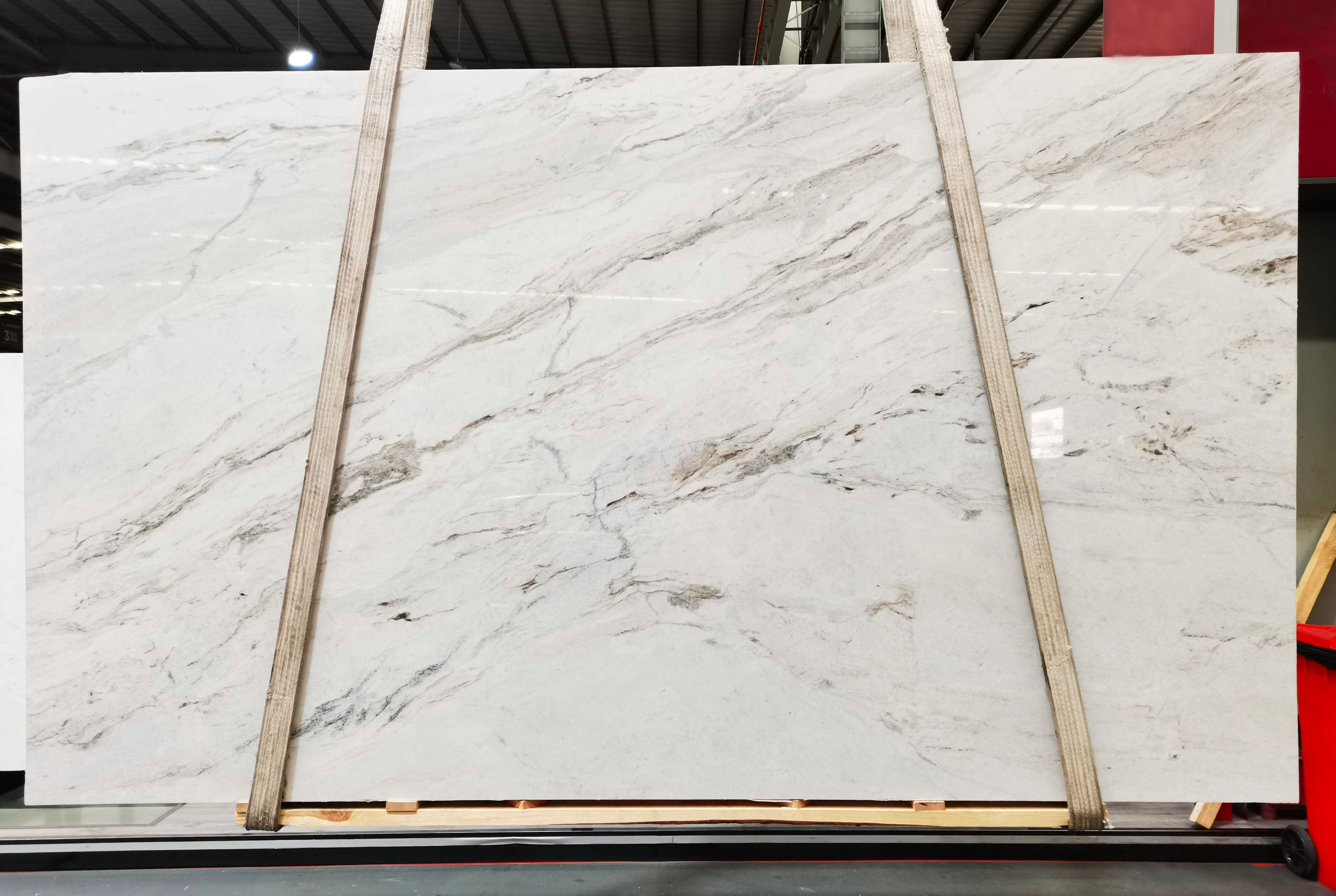 Calacatta Cielo Marble Slab in Sun Valley, Los Angeles