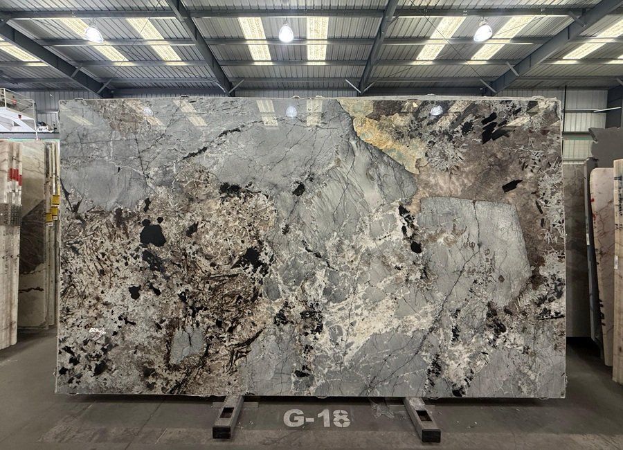 Patagonia Blue Extra Quartzite Slab in North Hollywood, Los Angeles