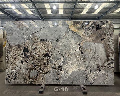 Patagonia Blue Extra Quartzite Slab in North Hollywood, Los Angeles