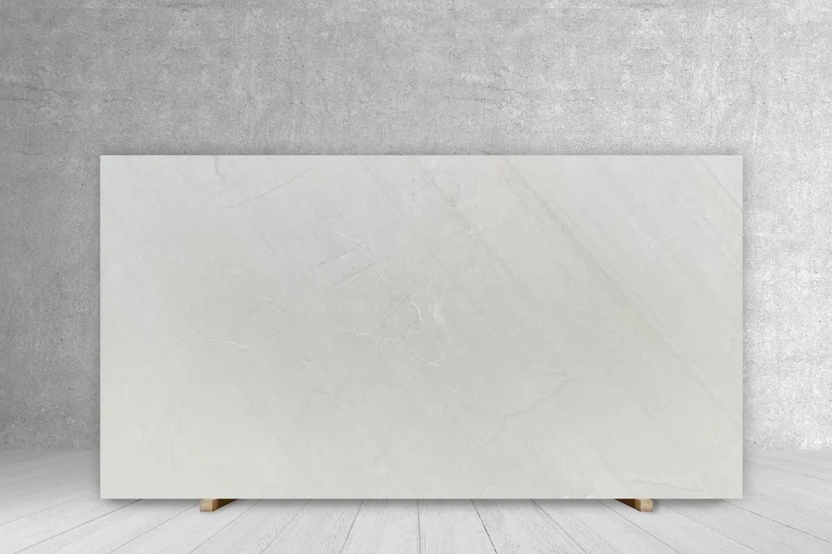 White Crystal Quartzite Slab Photo 2