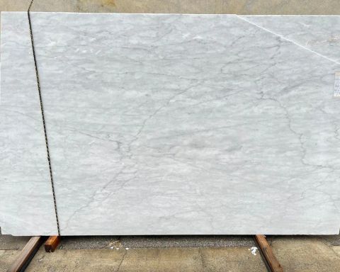 Carrara White Classic Marble Slab in Sun Valley, Los Angeles