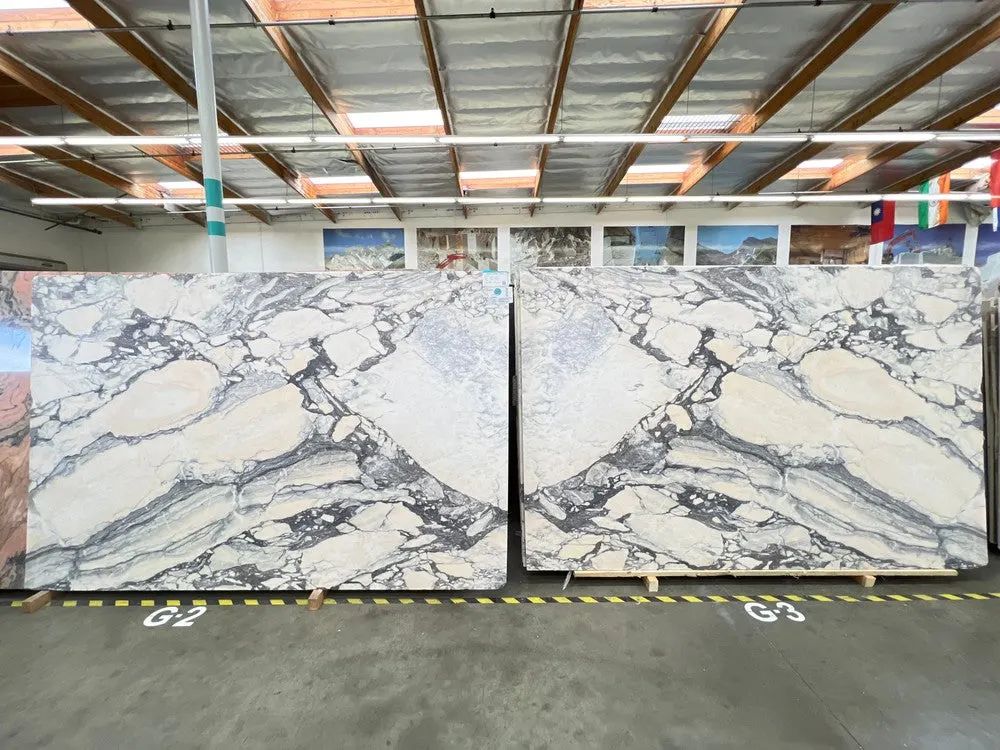 Calacatta Viola Antico Extra Marble Slab in Sun Valley, Los Angeles