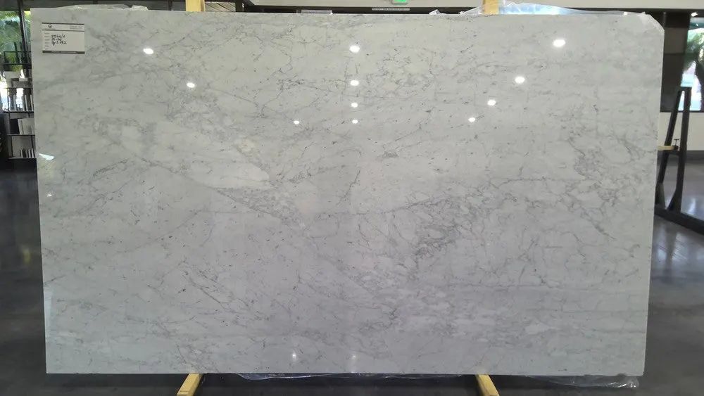 Carrara White C Marble Slab Photo 2