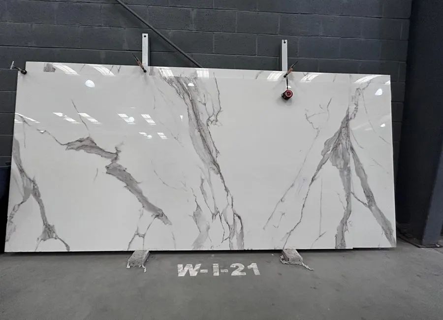 Calacatta Borgo Tech Porcelain Slab in North Hollywood, Los Angeles