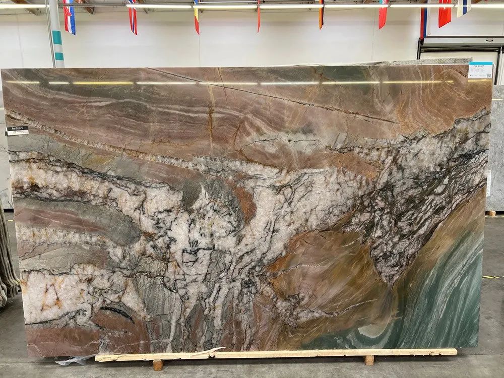 Four Seasons Quartzite Slab in Sun Valley, Los Angeles
