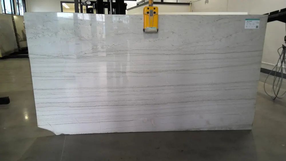 White V/c Quartzite Slab in Sun Valley, Los Angeles