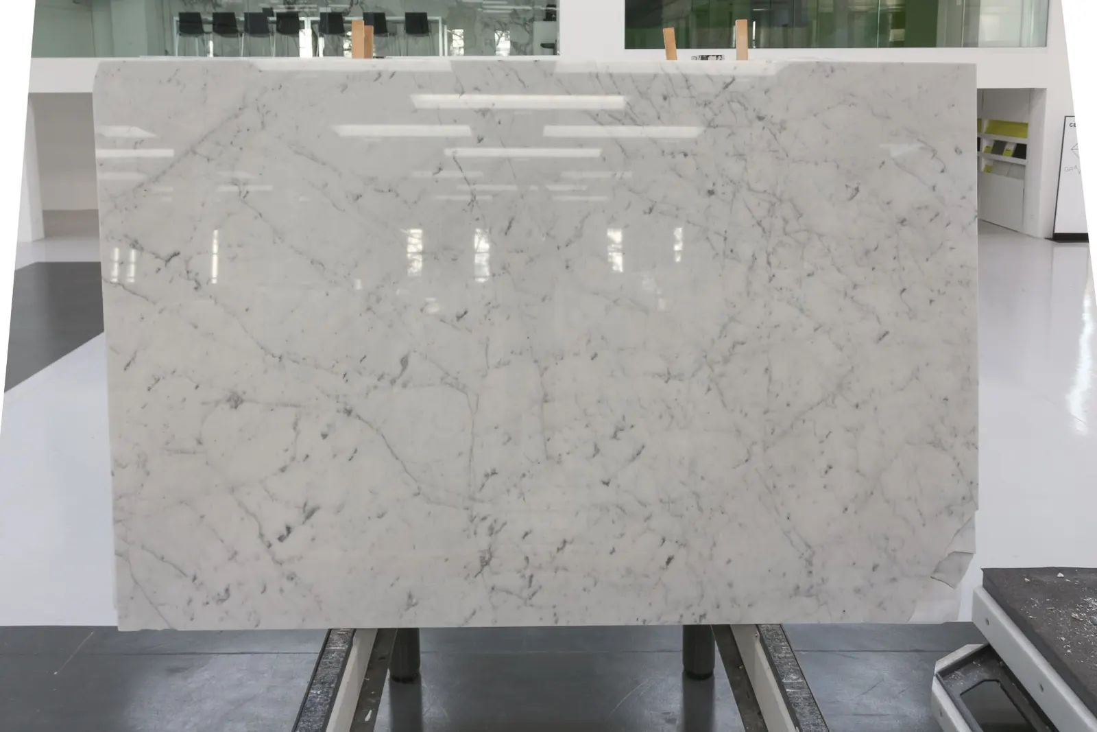 Bianco Carrara Marble Remnant in North Hollywood, Los Angeles