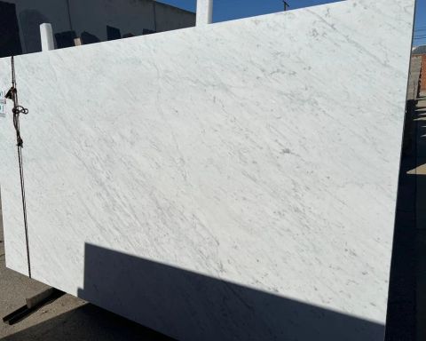 Carrara White C Marble Slab in Sun Valley, Los Angeles