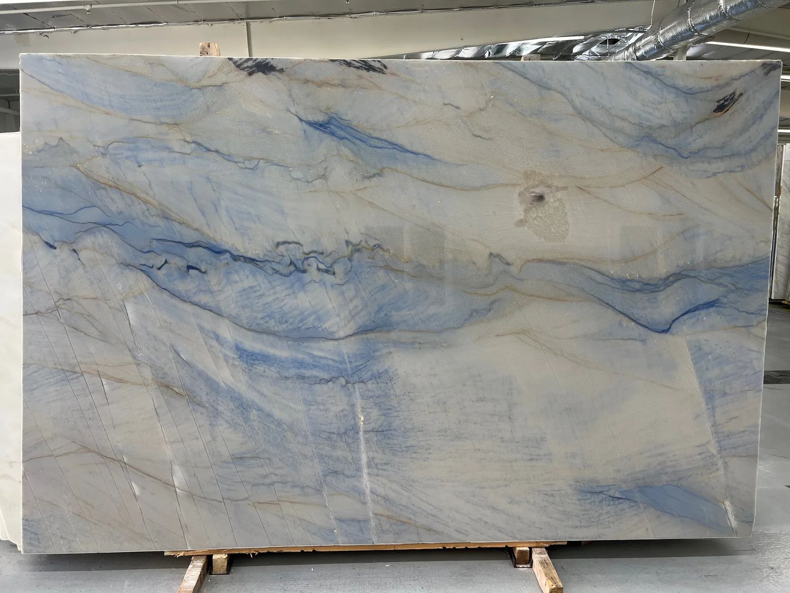 Azul Macaubas Quartzite Slab in Van Nuys, Los Angeles
