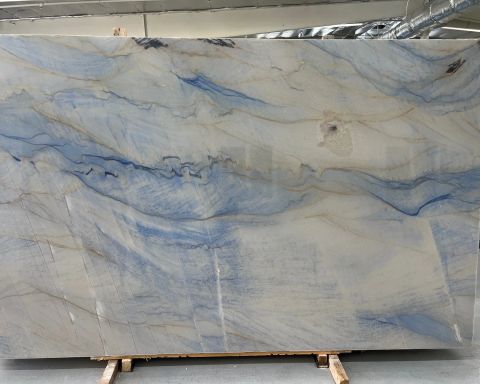 Azul Macaubas Quartzite Slab in Van Nuys, Los Angeles