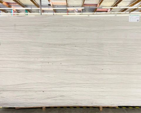Mustang / White Macaubas Quartzite Slab in Sun Valley, Los Angeles