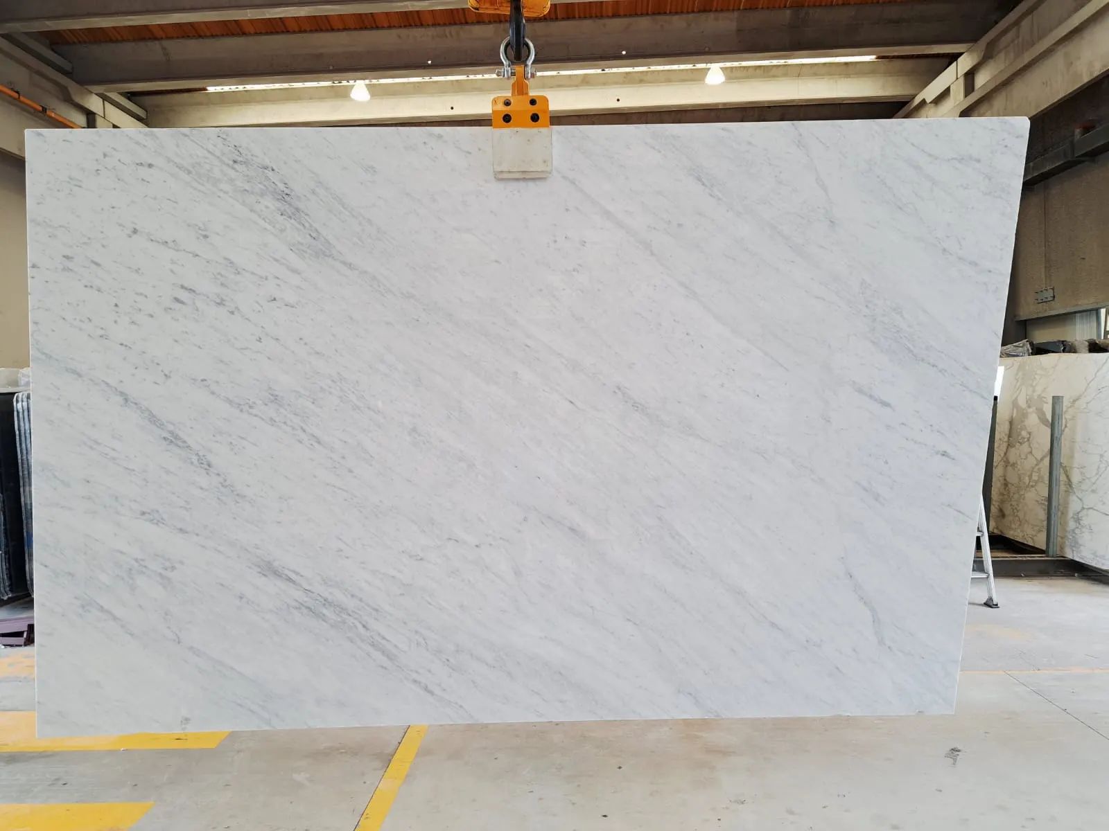 Bianco Carrara Marble Slab in North Hollywood, Los Angeles