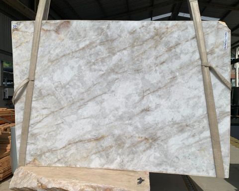 Crystallo Vittro Extra Quartzite Slab in Van Nuys, Los Angeles