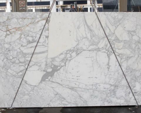 Carrara White C Classic Marble Slab in Sun Valley, Los Angeles