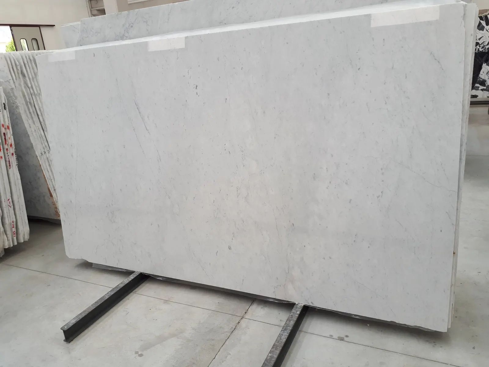 Bianco Carrara Marble Slab in North Hollywood, Los Angeles