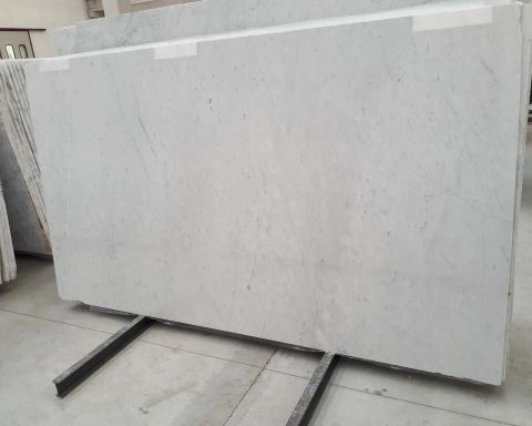 Bianco Carrara Marble Slab in North Hollywood, Los Angeles