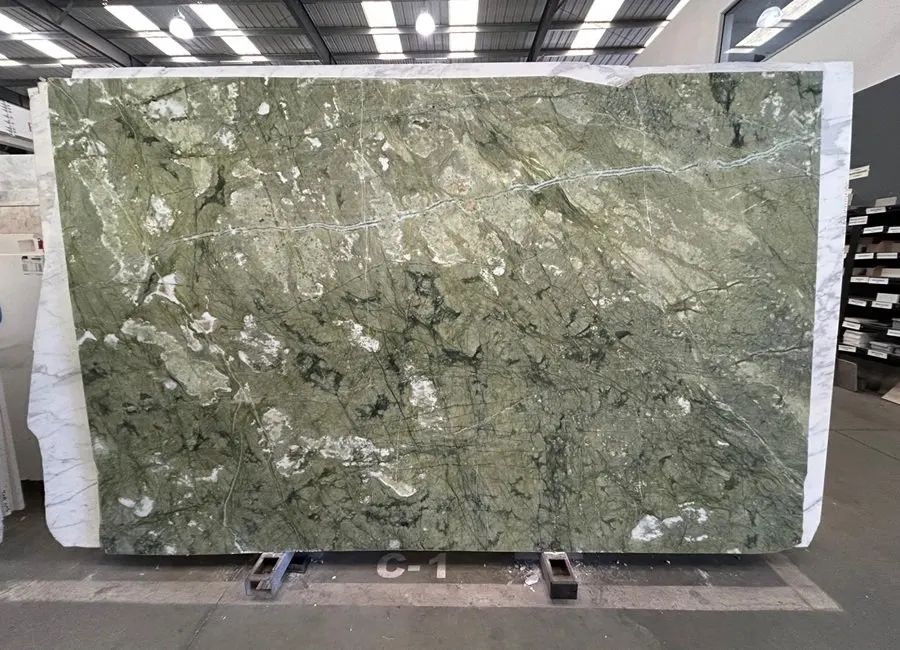 Irish Moss Marble Slab in North Hollywood, Los Angeles