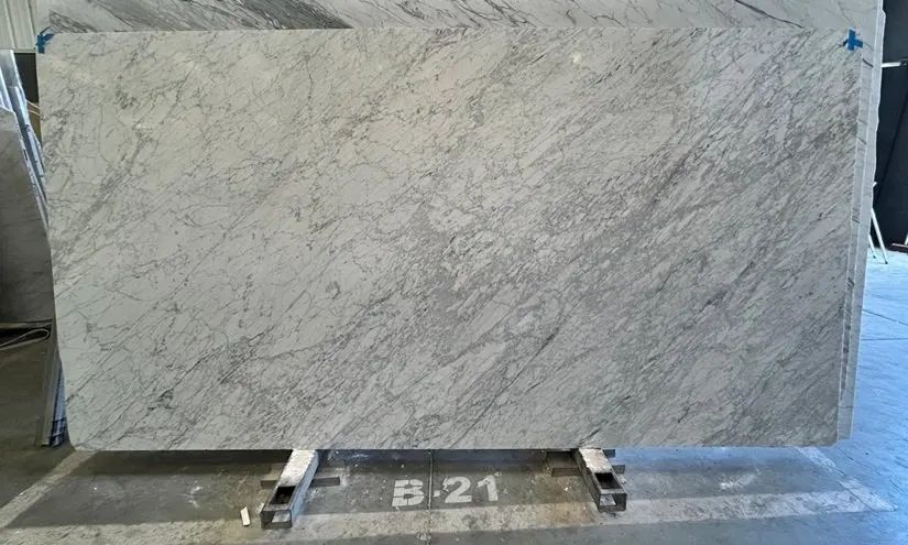 White Carrara Marble Slab in North Hollywood, Los Angeles