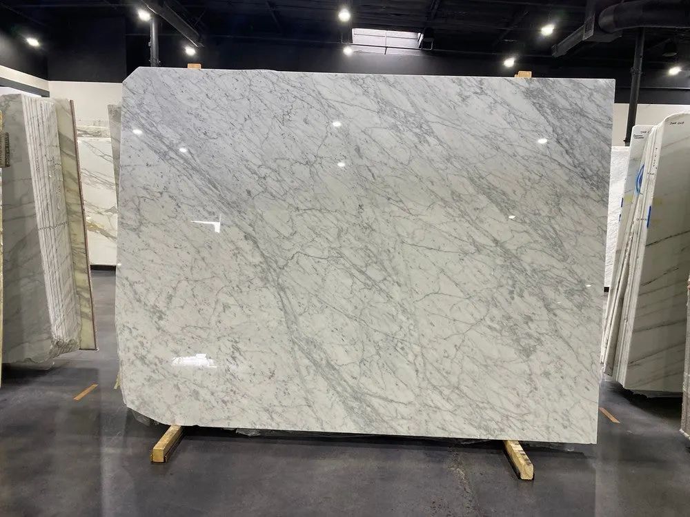 Carrara White C Premium Marble Slab Photo 2