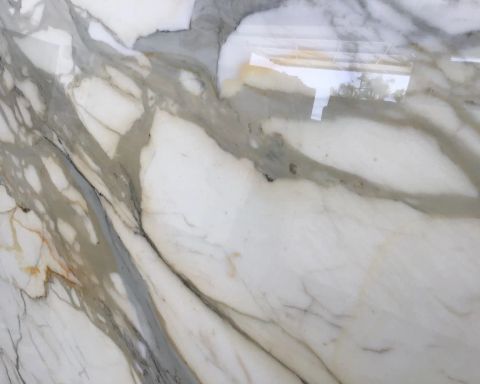 Calacatta OMG Gold Marble Slab in Sun Valley, Los Angeles