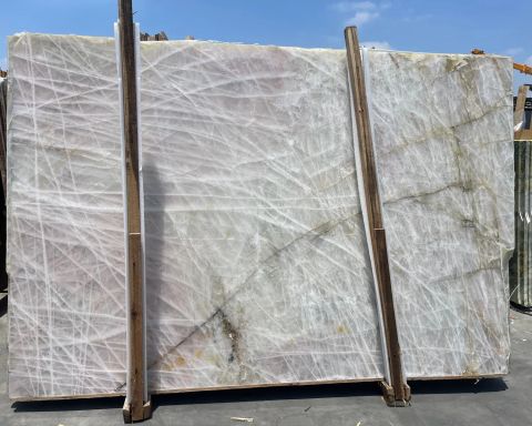 Crystallo Rose Quartzite Slab in Van Nuys, Los Angeles