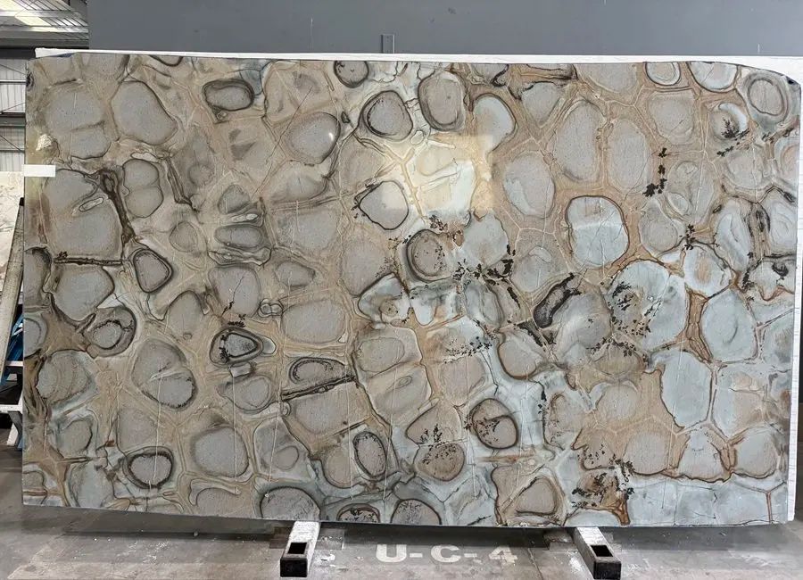 Turtle Bronze Marble Slab in North Hollywood, Los Angeles