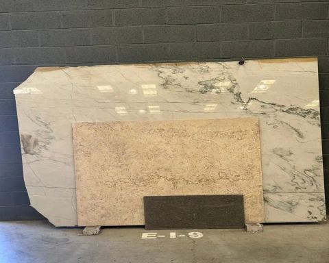 White Macaubas Quartzite Slab in North Hollywood, Los Angeles