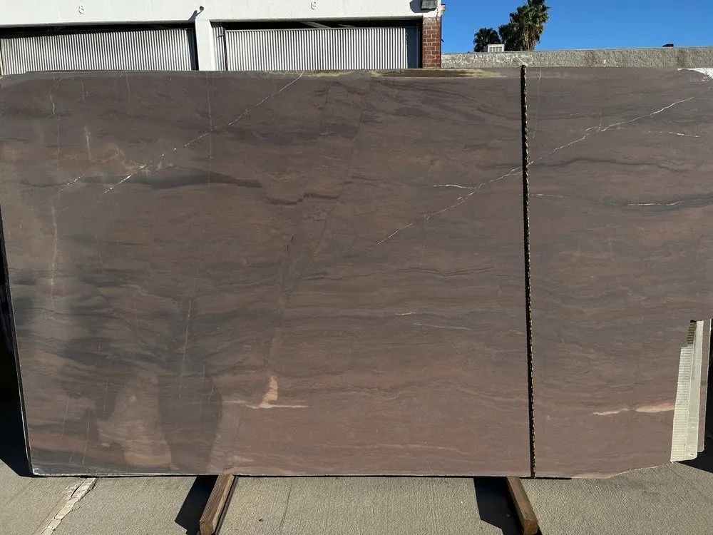 Duetto Leather Finish Quartzite Slab in Sun Valley, Los Angeles
