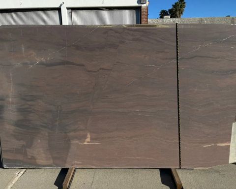 Duetto Leather Finish Quartzite Slab in Sun Valley, Los Angeles