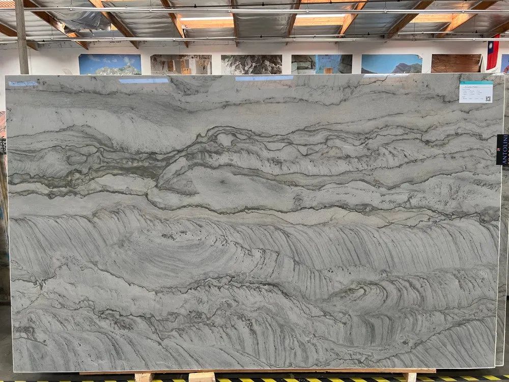 Silver Moon Quartzite Slab in Sun Valley, Los Angeles