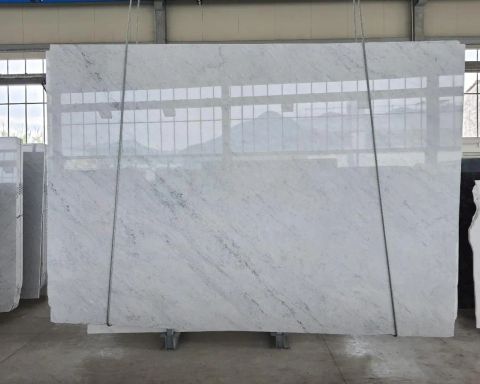 Carrara White C Marble Slab in Sun Valley, Los Angeles