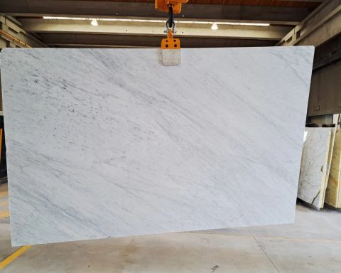 Bianco Carrara Marble Slab in North Hollywood, Los Angeles