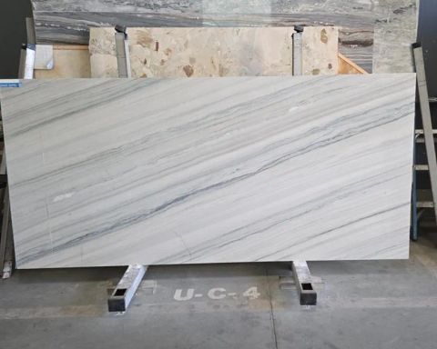 Bianco Aquamarina Quartzite Slab in North Hollywood, Los Angeles